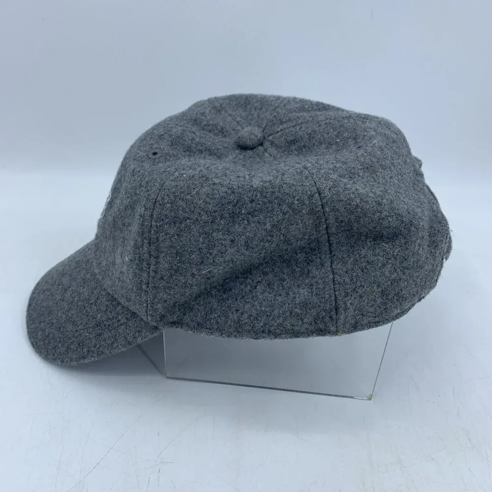 Victorias Secret PINK Love Pink Baseball Hat Cap‎ Adjustable Gray Wool NEW